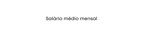 Salário médio mensal